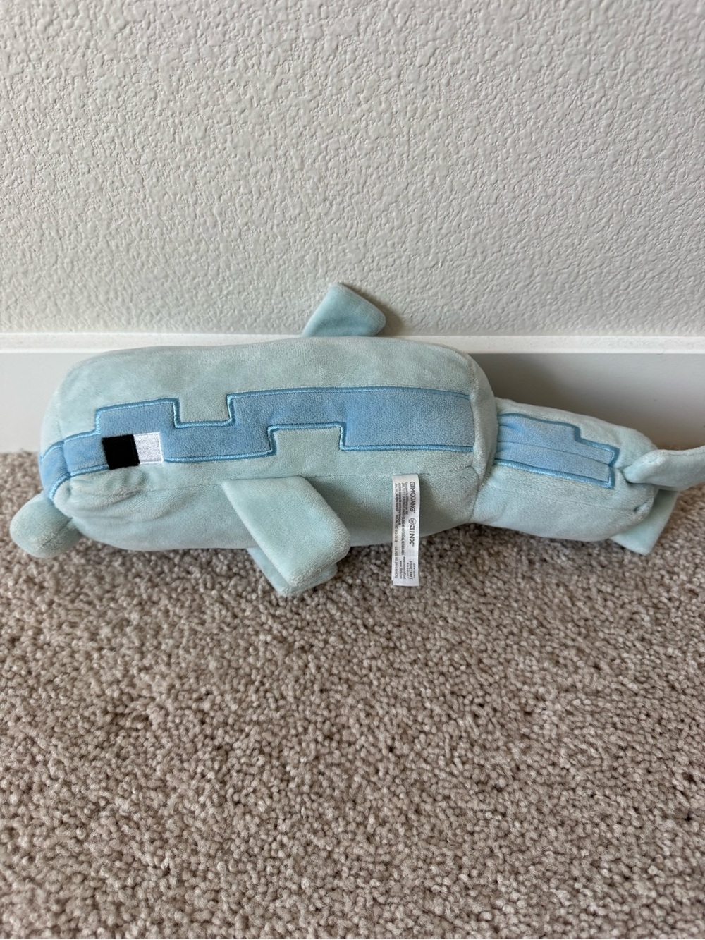 Minecraft Stuffed Dolphin